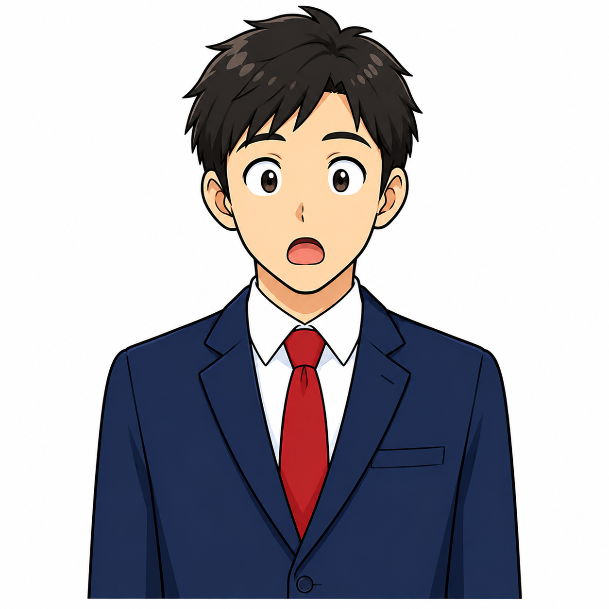 驚く新人ドライバー